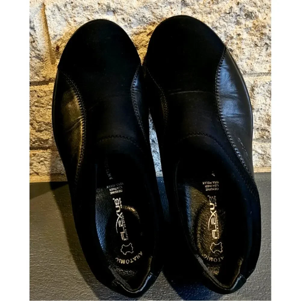 Flexus by Spring Step Willow Leather Women's Slip-on Loafers SZ:43 - Picture 4 of 8